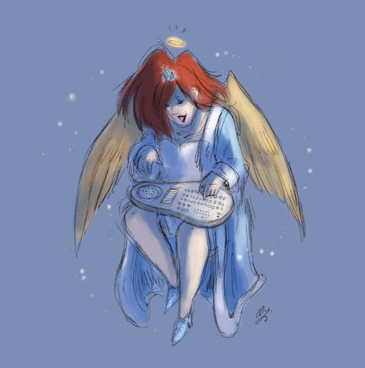 Omnichord angel